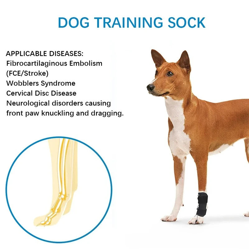 Knuckling Brace for Dogs,Comfortable Foot Paw Brace
